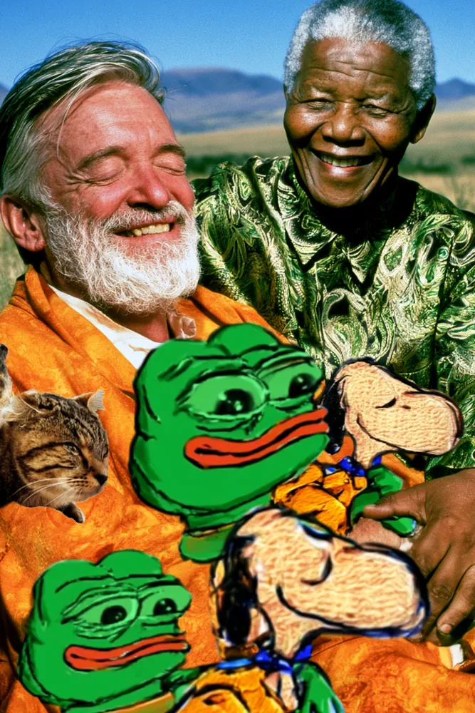 Somebody Drew Frogs On It